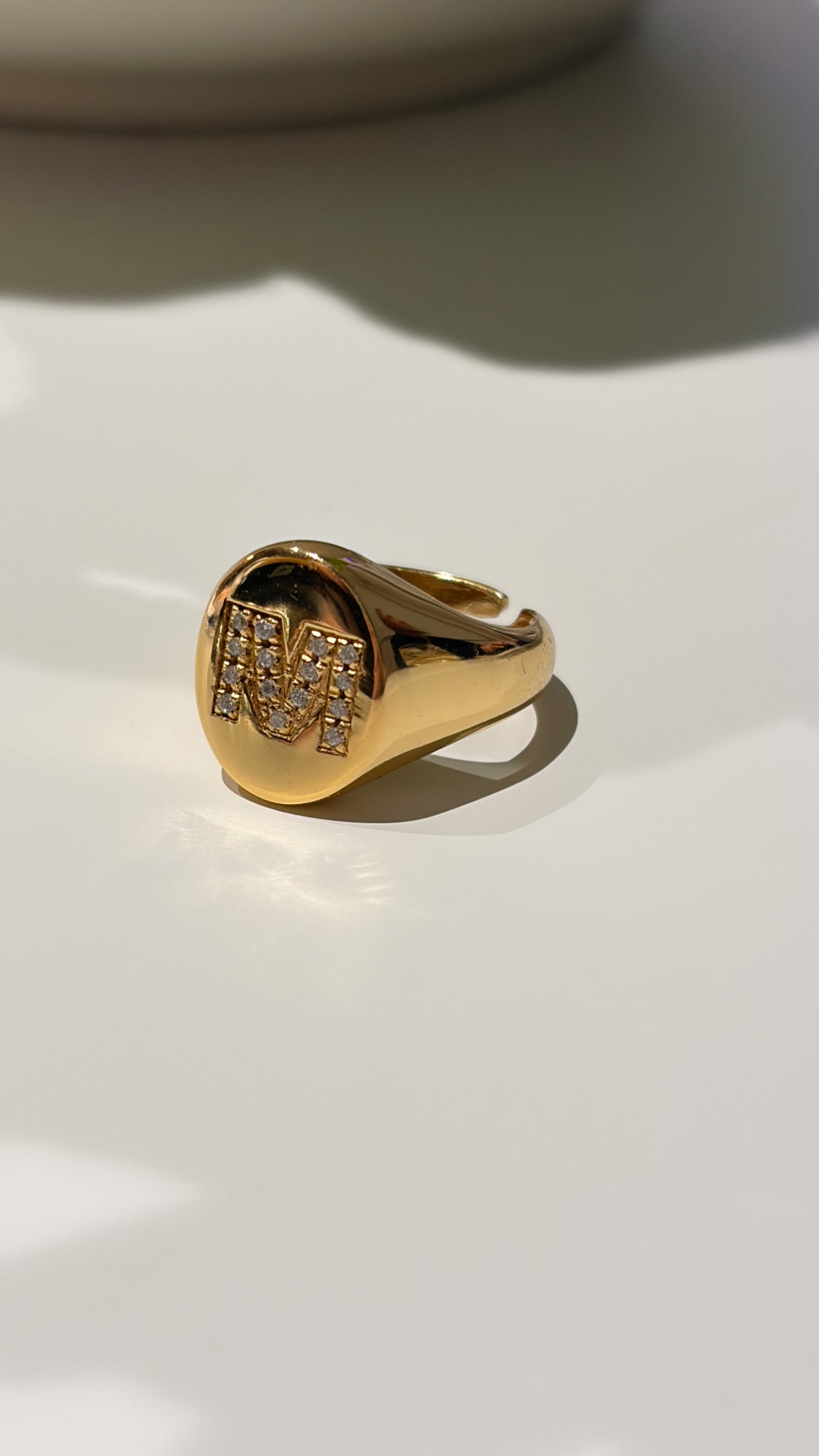 Chevalier Letter Ring