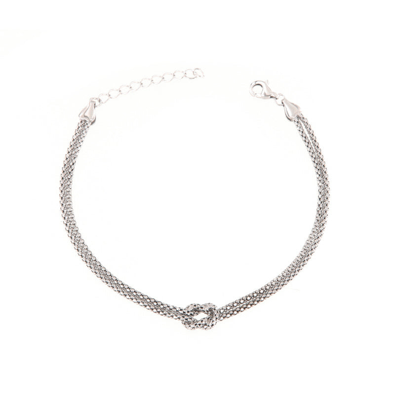 Bracciale Love Knot in mesh