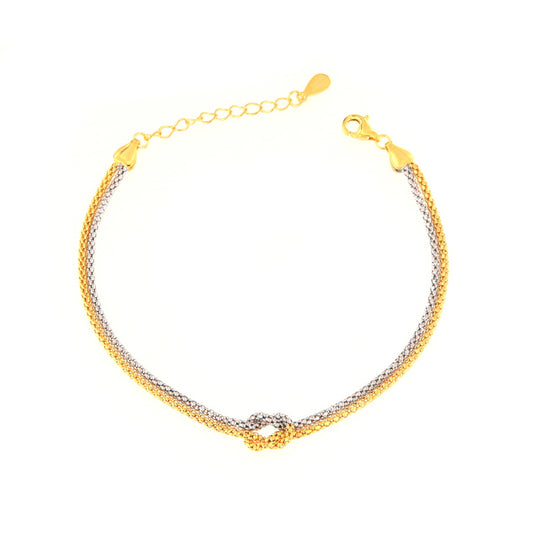 Bracciale Love Knot in mesh