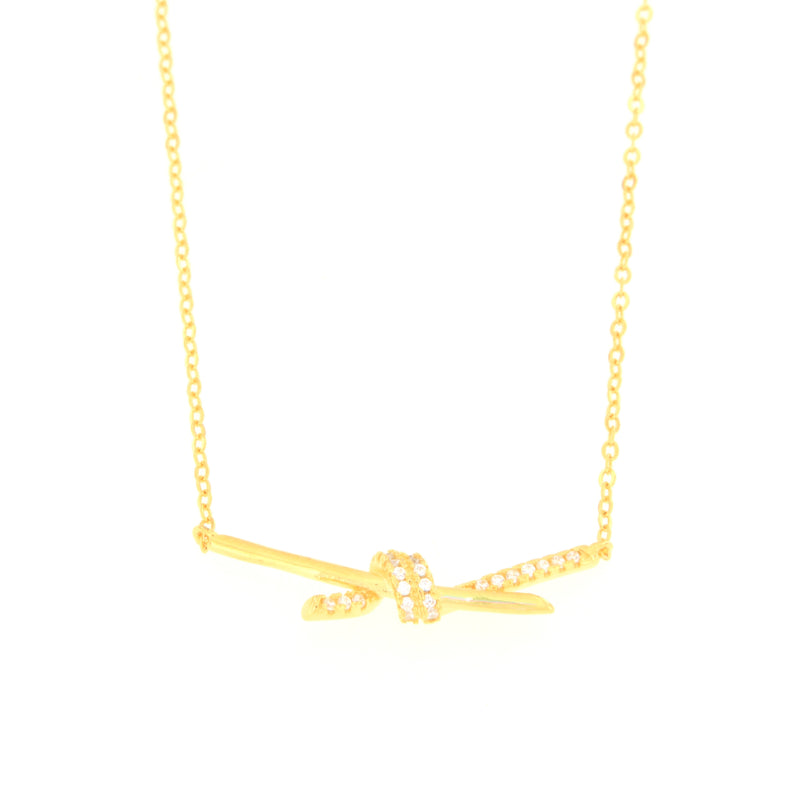 "Bonds" Knot Necklace