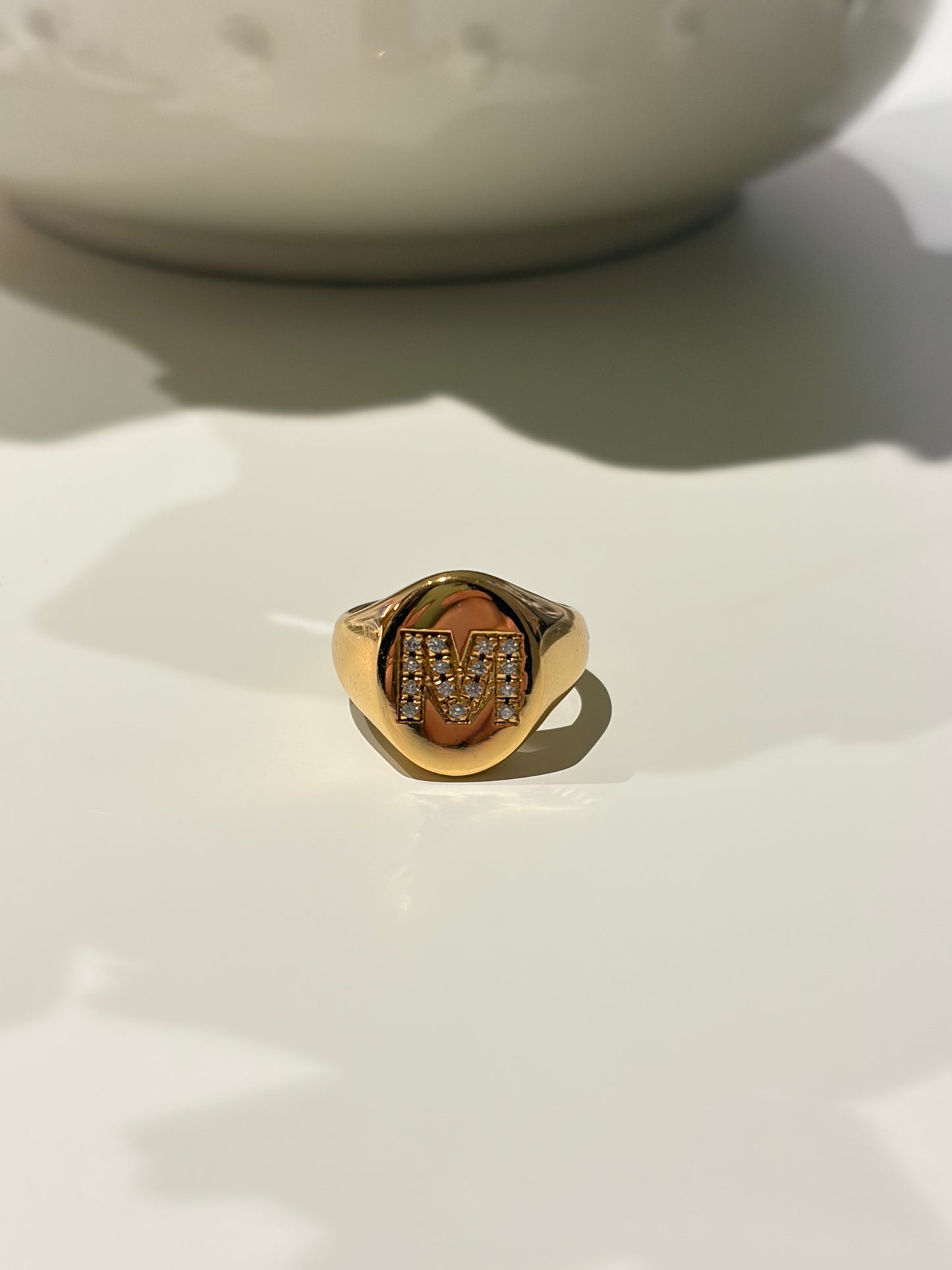 Chevalier Letter Ring