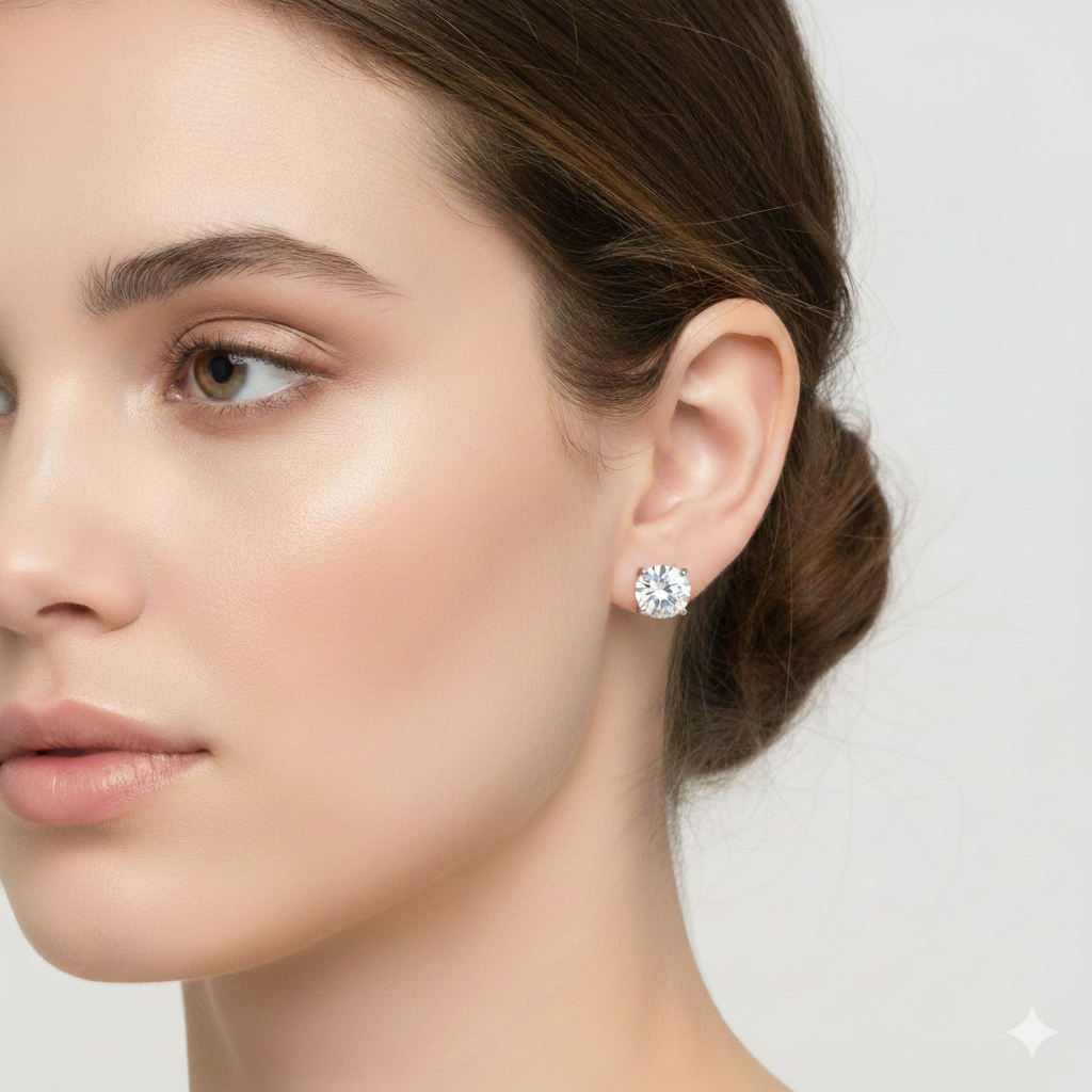 Orecchini Punti Luce 7mm