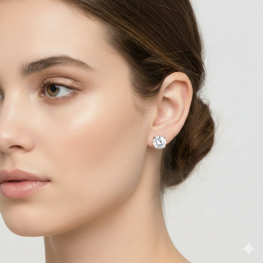 Orecchini Punti Luce 7mm