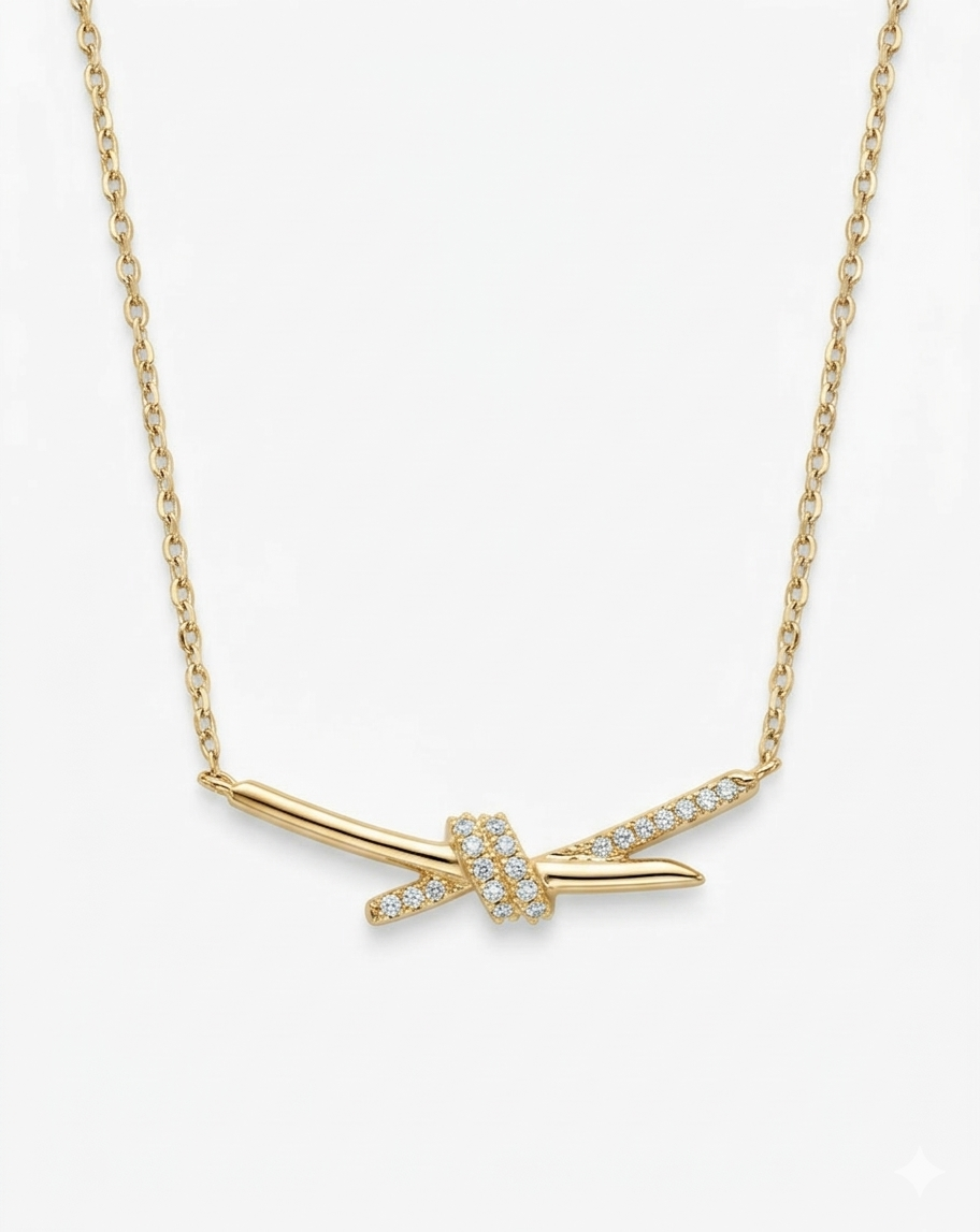 "Bonds" Knot Necklace