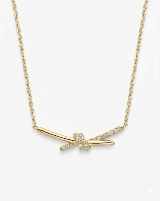 "Bonds" Knot Necklace