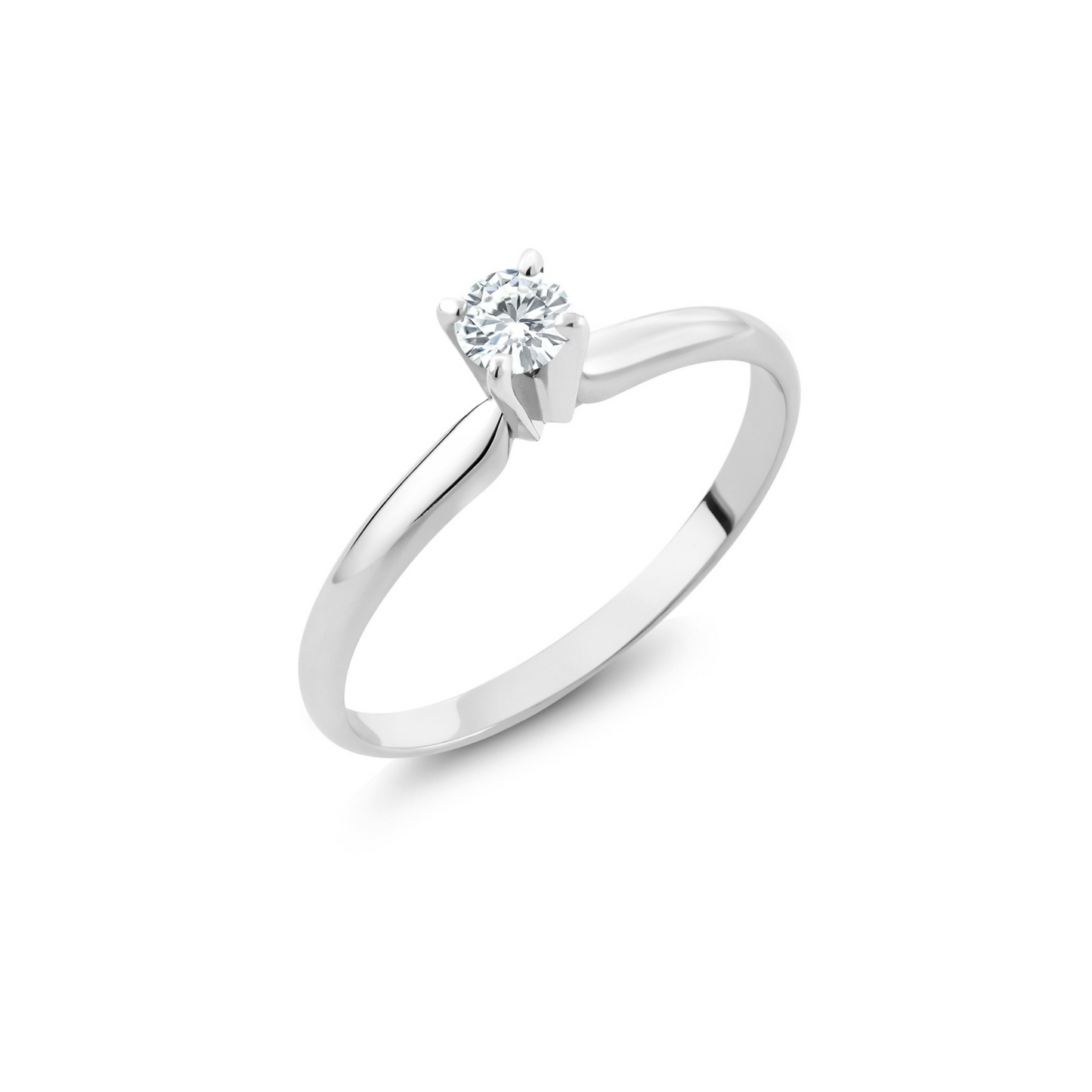 Mini Solitaire Ring