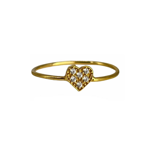 Micro Heart Ring