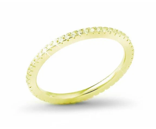 Slim Eternity Veretta Ring