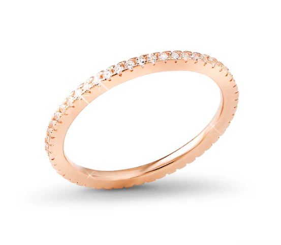 Slim Eternity Veretta Ring