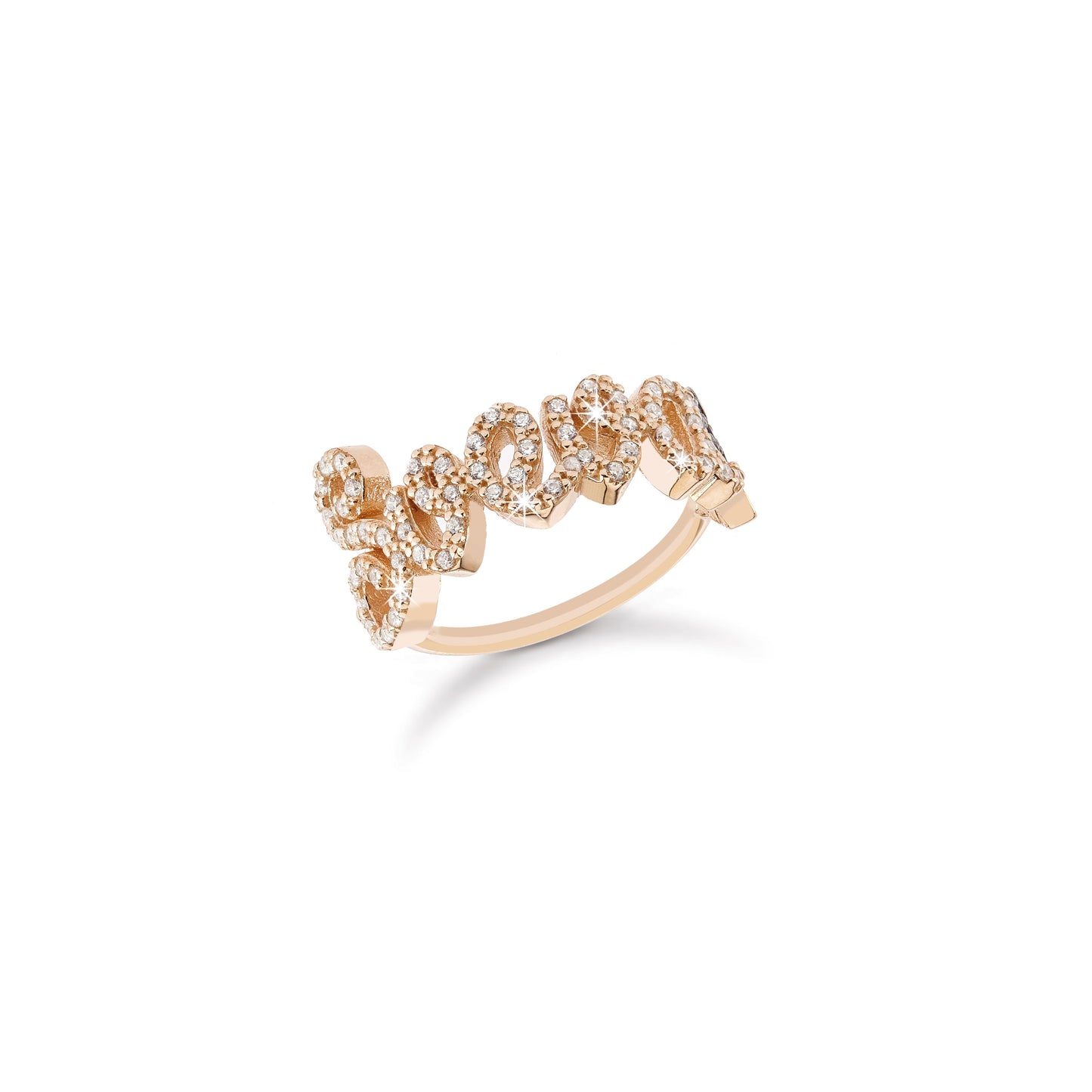 Total Pavè Ring - 18k Gold Plated