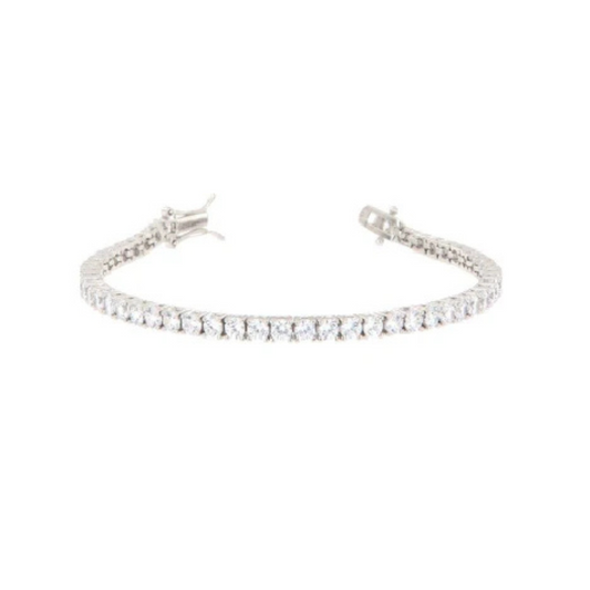 Tennis Bracelet - Classic White